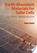 Earth Abundant Materials for Solar Cells Book