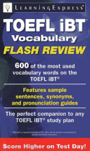 TOEFL IBT Vocabulary Flash Review