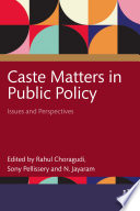 Caste Matters in Public Policy Book