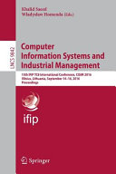 Computer Information Systems and Industrial Management Book