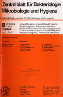 Zentralblatt F  r Bakteriologie  Mikrobiologie und Hygiene Book