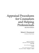 Appraisal Procedures for Counselors and Helping Professionals Book
