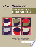 Handbook of Clinical and Experimental Neuropsychology Book