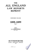 The All England Law Reports Reprint