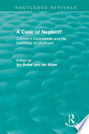 A Case of Neglect   1996  Book
