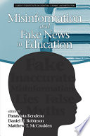 Misinformation and Fake News in Education Book