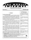 Mobile Internet Monthly Newsletter September 2010