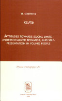 Attitudes Towards Social Limits, Undersocialized Behavior, and Self-presentation in Young People