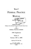 West s Federal Practice Manual
