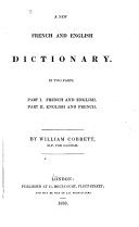 A New French and English Dictionary