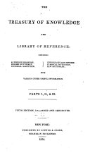 The Treasury of Knowledge  and Library of Reference    