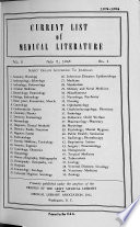 Current List of Medical Literature
