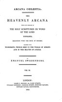 Arcana Cœlestia. The Heavenly Arcana Contained in the Holy Scriptures, Or Word of the Lord, Unfolded, Etc. [Translated by John Clowes. With the Text of Genesis and Exodus.] by Emanuel Swedenborg PDF