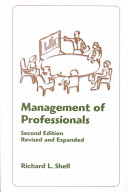 Management Of Professionals  Revised And Expanded