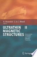 Ultrathin Magnetic Structures II