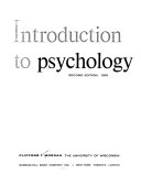 Introduction to Psychology Book