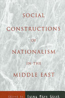 Social Constructions of Nationalism in the Middle East Pdf/ePub eBook