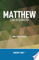 Matthew for Beginners Book