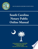 South Carolina Notary Public Online Manual Book