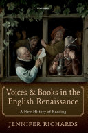 Voices and Books in the English Renaissance