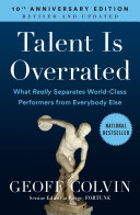 Talent Is Overrated Book Geoff Colvin
