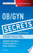 Ob Gyn Secrets E Book Book