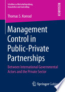 Management Control in Public Private Partnerships