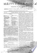 Allen s Indian mail and register of intelligence for British and foreign India