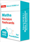 Collins GCSE 9-1 Revision - New Edexcel GCSE 9-1 Maths Foundation Revision Flashcards