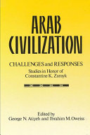 Arab Civilization  Challenges and Responses