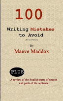 100 Writing Mistakes to Avoid Book