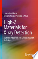 High Z Materials for X ray Detection Book