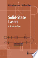 Solid State Lasers Book