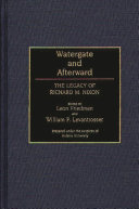 Watergate and Afterward