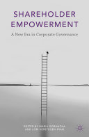 Shareholder Empowerment Pdf/ePub eBook