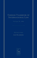 Finnish Yearbook of International Law, Volume 20, 2009