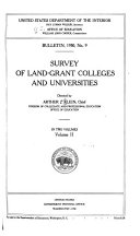 Survey of Land-grant Colleges and Universities