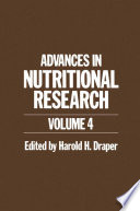 Advances in Nutritional Research Book