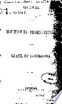 Official Journal of the Proceedings of House of Representatives of the State of Louisiana
