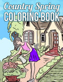 Country Spring Coloring Book