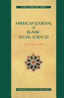 American Journal of Islamic Social Sciences 25:3