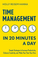 Time Management in 20 Minutes a Day Book