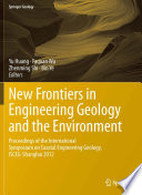New Frontiers in Engineering Geology and the Environment