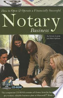 How to Open   Operate a Financially Successful Notary Business