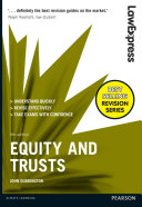 Law Express  Equity and Trusts 6th edition PDF eBook