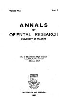 Annals of Oriental Research