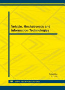Read Pdf Vehicle, Mechatronics and Information Technologies
