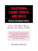 California Living Trusts And Wills