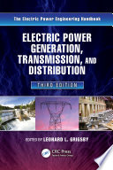 Electric Power Generation  Transmission  and Distribution Book