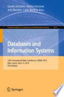 Databases and Information Systems Book